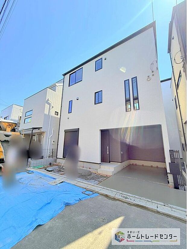 【現地外観写真】資料請求やご見学は即日対応可能♪陽当りや通風など住みやすさの工夫が満載。資料に載っていない街並みや周辺環境は、ぜひ現地で実際にお確かめください。

