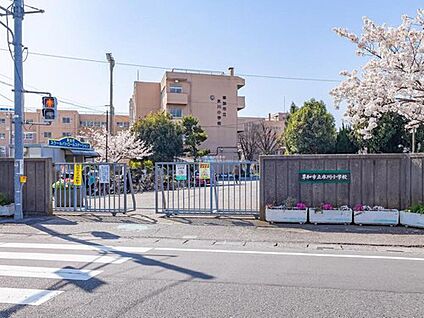 草加市立氷川小学校 500m(徒歩7分)