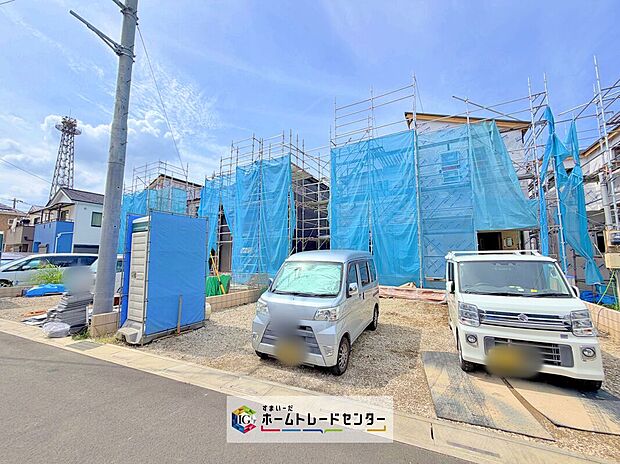 【現地外観写真】資料請求やご案内も即日対応いたします♪同じ施工例の物件見学や、完成イメージプレゼンテーションも承っております。どのような建物が建つか、間取りの広さは?など気になる点を一つ一つご説明させていただきます。