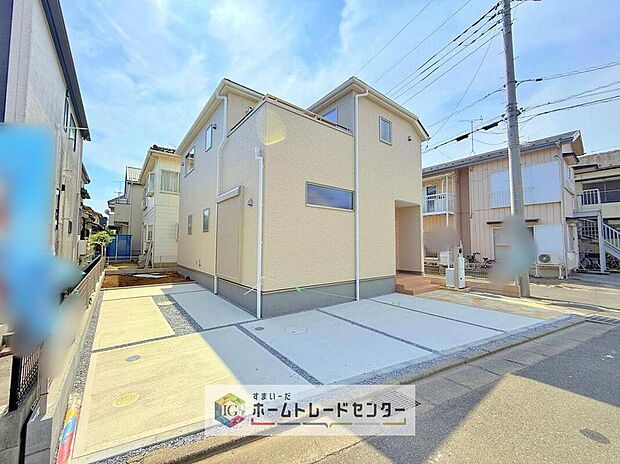 【現地外観写真】資料請求やご見学は即日対応可能♪陽当りや通風など住みやすさの工夫が満載。資料に載っていない街並みや周辺環境は、ぜひ現地で実際にお確かめください。