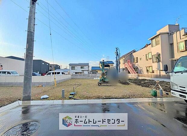 【現地外観写真】資料請求やご見学は即日対応可能♪陽当りや通風など住みやすさの工夫が満載。資料に載っていない街並みや周辺環境は、ぜひ現地で実際にお確かめください。