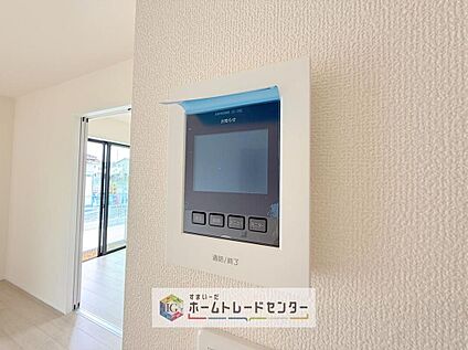 【TVモニター付きインターホン】