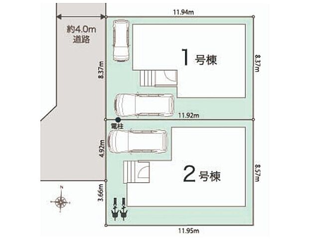 【全体区画図】◆公園も近く、子育て世代におすすめ
◆駅ビルもあり、通勤帰りのお買い物にも便利な駅です☆
◆買い物施設が身近にそろう立地
◆東武スカイツリーラインで都心拠点へスマートアクセス