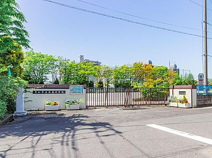 草加市立花栗中学校 1100ｍ(徒歩14分)