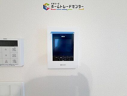 【TVモニター付きインターホン】