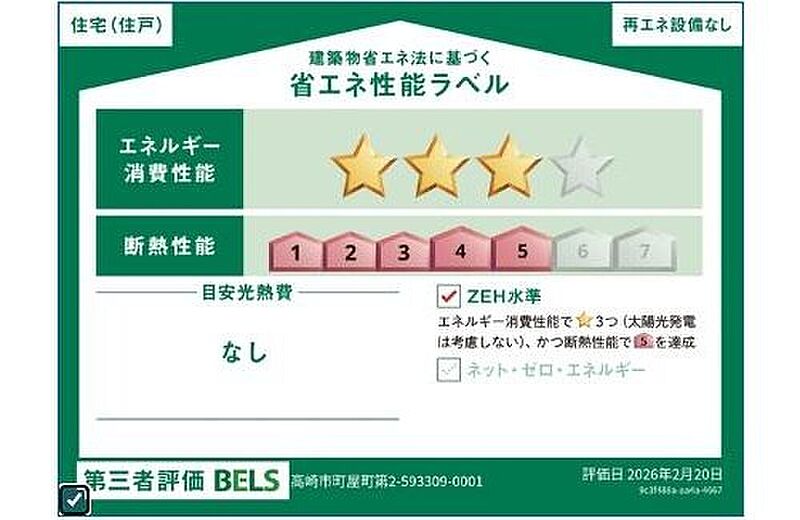 省エネ性能ラベル
