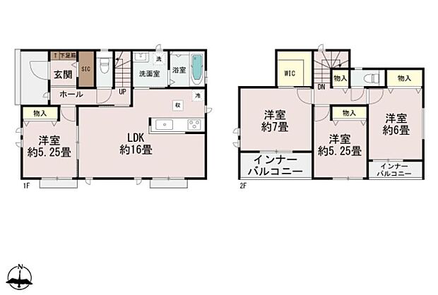 (A号棟)、価格3790万円、4LDK、土地面積187.07m2、建物面積98.12m2
