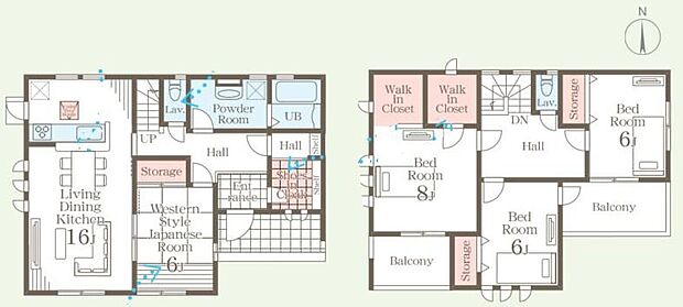 (1号棟)、価格3690万円、4LDK、土地面積207.68m2、建物面積122.55m2