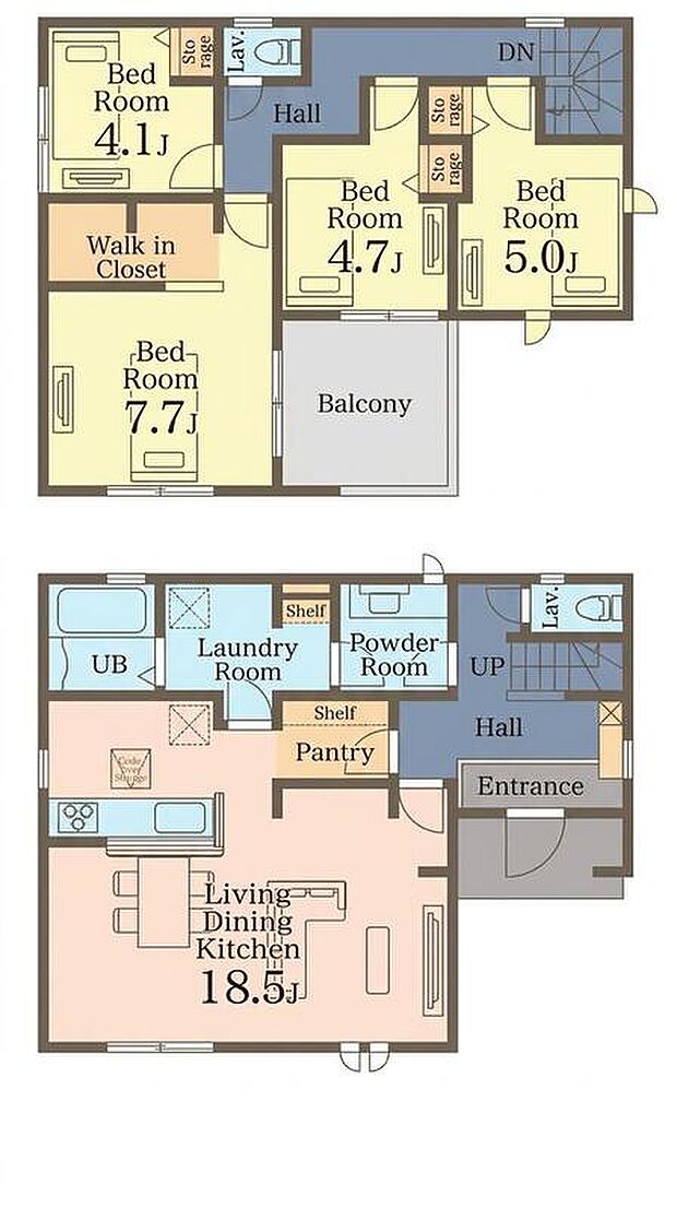 (1号棟)、価格3080万円、4LDK、土地面積216.04m2、建物面積110.13m2
