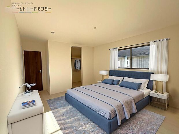 【リビング以外の居室】※配置されている家具、家電、小物はCGによるイメージ画像ですので現状とは異なります