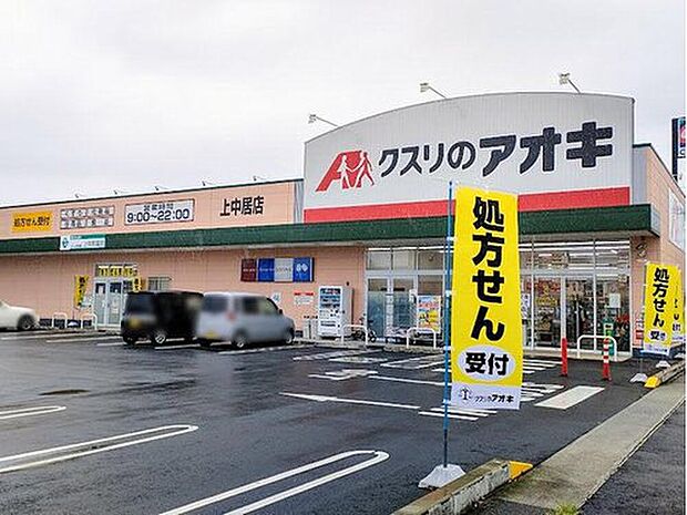 クスリのアオキ上中居店(約1,000m)