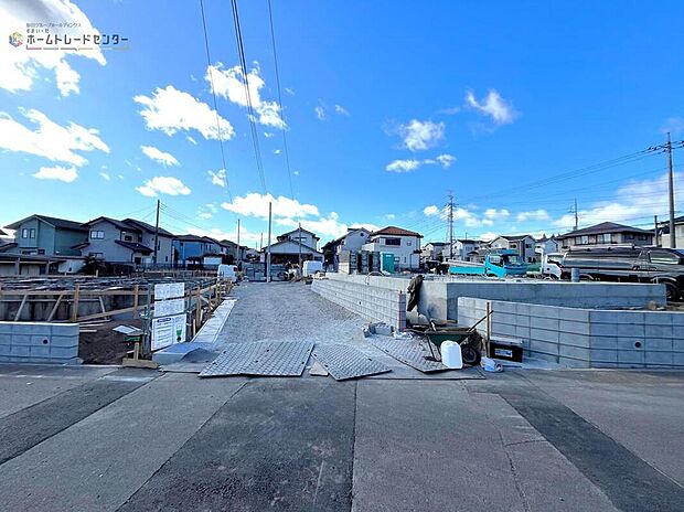 【前面道路含む現地写真】◆資料送付・ご見学即対応！ご不明点等、スタッフがしっかりと説明させていただきますので、安心して現地をご覧ください♪
