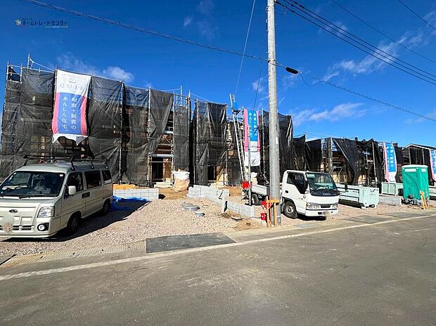 【現地外観写真】現地（2025年12月）撮影◆休日にご家族揃ってご見学はいかがでしょうか♪実際の現地を見てみると図面などではわからない、新たな発見もありますのでまずはお気軽にお問い合わせください！