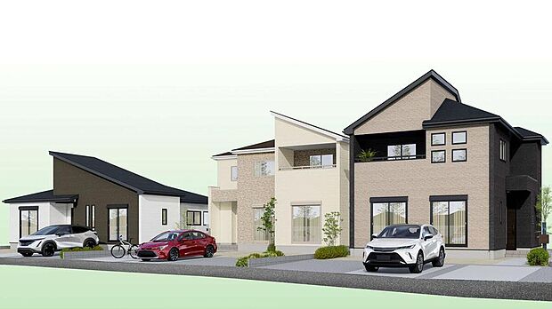 【完成予想図(外観)】完成予想図