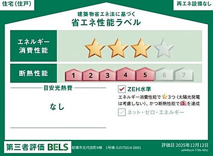 【省エネ性能ラベル】