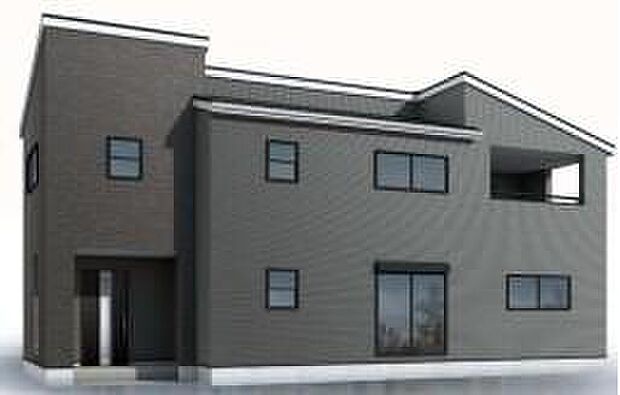 【完成予想図(外観)】（3号棟）完成予想図