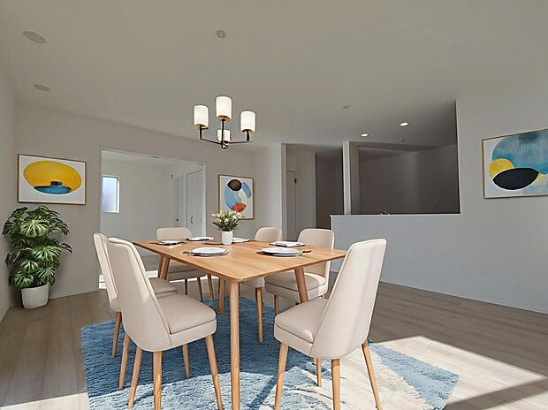 【LDK】※家具をCG合成しております。家具付き販売ではございません