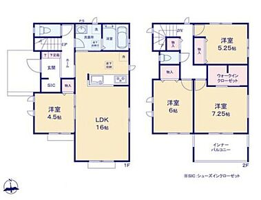 ◇LDK16帖+4.5帖洋室☆引き戸を開放すると、ひときわ広々とした空間へ♪
◇全居室収納完備◎SIC、WICなど豊富な収納でお部屋すっきり♪
◇7帖超の主寝室♪急な雨にも安心なインナーバルコニー付き◎ 