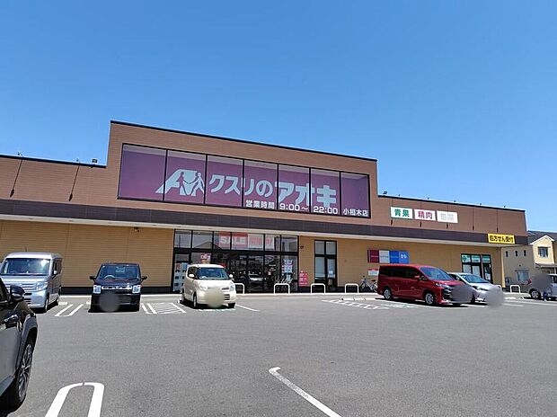 クスリのアオキ小相木店（約1,169m）