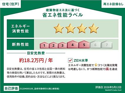 【省エネ性能ラベル】