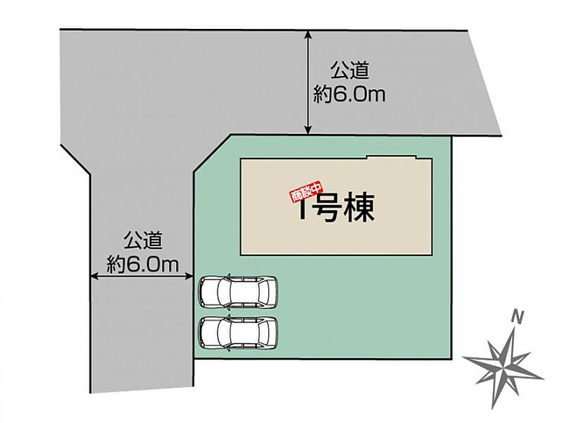 鳩山町楓ヶ丘1丁目1棟 区画図