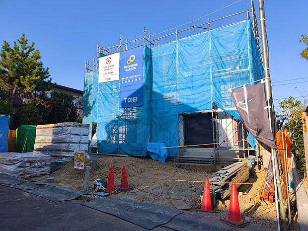 上棟しました！　11月撮影　