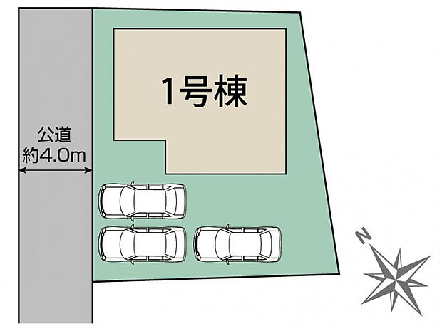 深谷市東方1棟 区画図