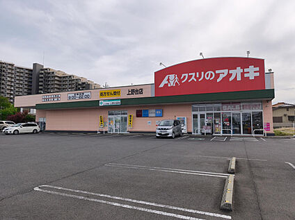 クスリのアオキ上野台店 558m