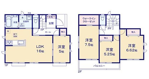 A号棟間取り