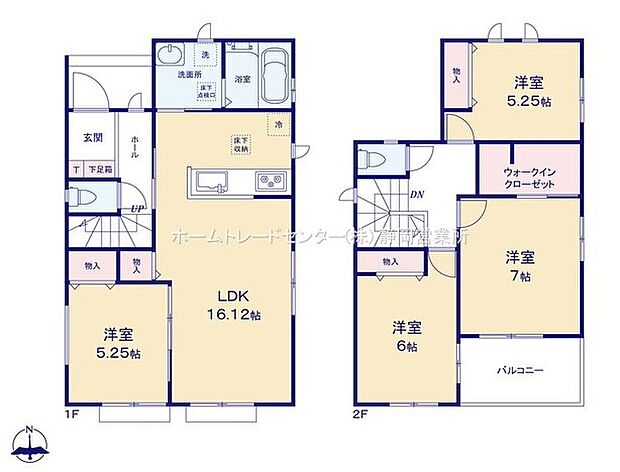 A号棟間取り