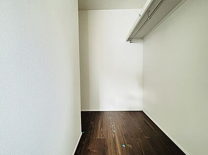 【設備】ウォークインクローゼット収納