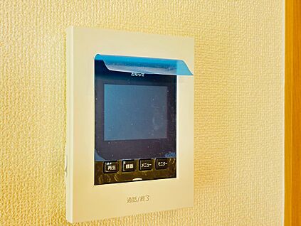 【設備】TVモニター付きインターホン
