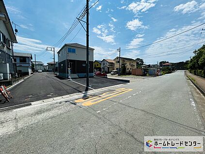 前道路を含む現地外観写真