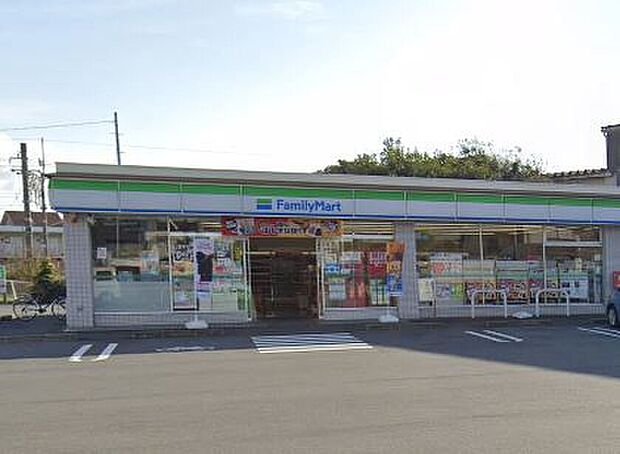 ファミリマート西間門店(約450m)