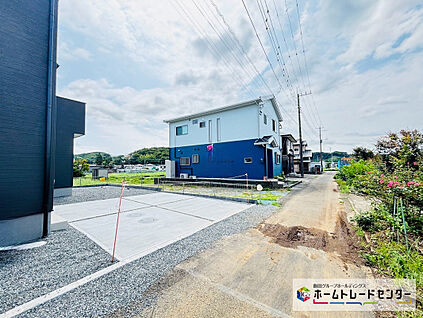 前道路を含む現地外観写真