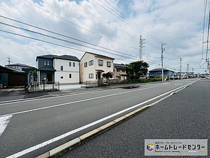 前道路を含む現地外観写真