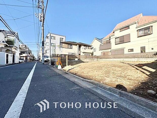 【前面道路含む現地】
前面道路：南西5.4ｍ