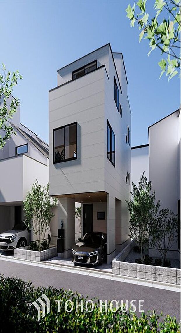 【外観】(パース)
快適に過ごす条件は、一人ひとり違います。だからこそ飾り過ぎないシンプルな内装と偏り過ぎないデザインで統一しております。