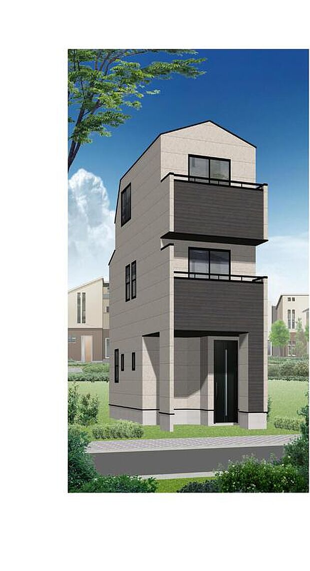 【～3階建て2SLDK～（パース）】
15帖超えのLDK、豊富な収納、生活を彩る設備など、プラスワンのポイントが詰まった邸宅です♪♪