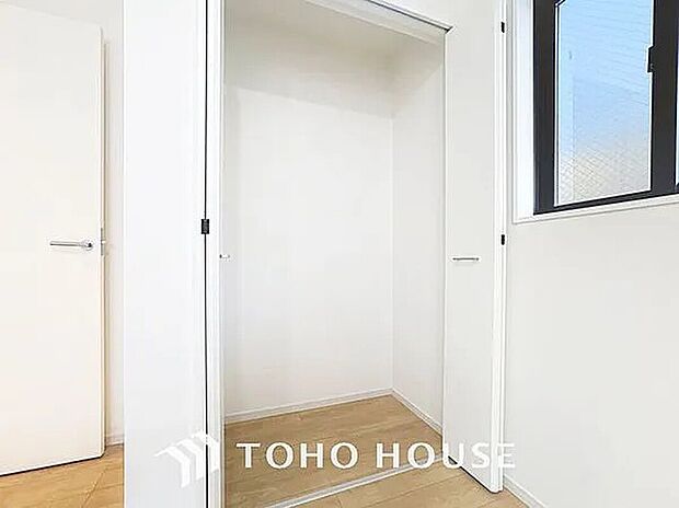 豊富な収納～全室収納付きでスッキリ綺麗に片付けられます。
