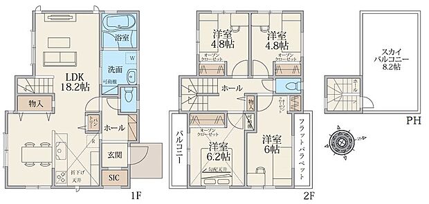 間取り図です。