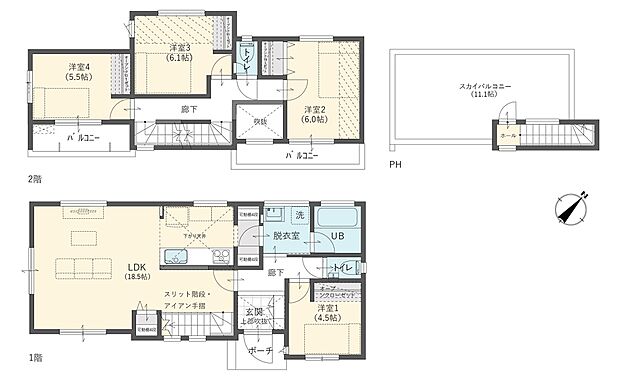 建物面積101.03m2