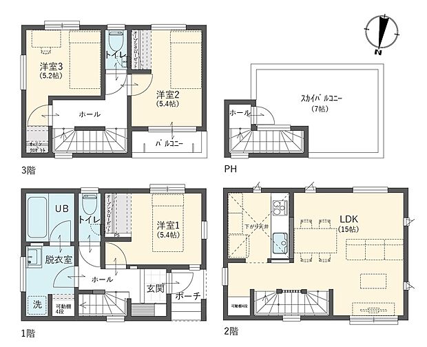 建物面積80.79m2