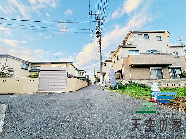 【前面道路】前面道路です。