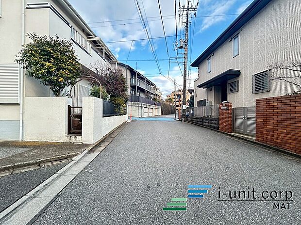 【前面道路です。】前面道路です。