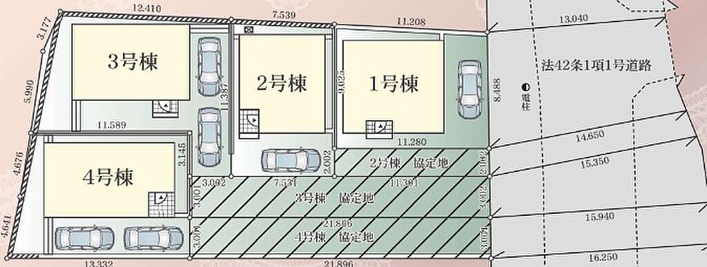 【戸建て】区画図