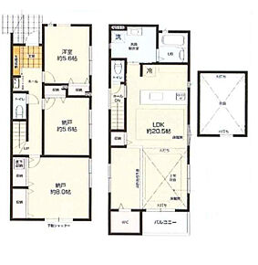 【戸建て】間取り図 