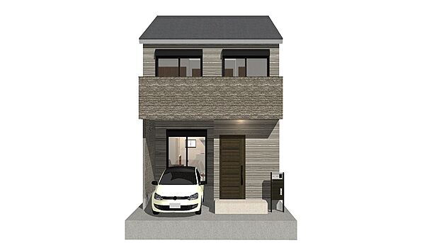 【外観イメージパース】弊社は毎日新物件の情報を入荷しており、水面下物件も多数！いつ来ても新情報が沢山！住宅ローンのご相談や売却のご相談などご質問にお答え致します。理想のお家探しを全力でお手伝いします！