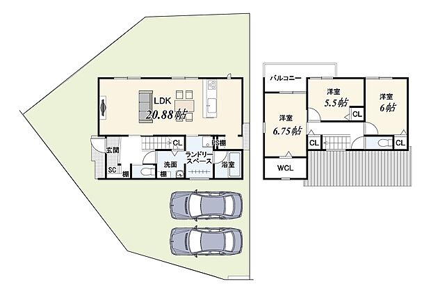 建物面積98.42m2