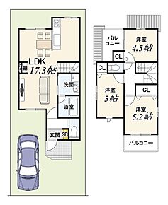 有効土地面積：94.57ｍ2
建築確認番号：第R08確認建築IPEC00322号 